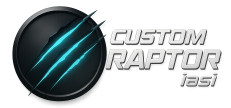 Custom Raptor Iasi - Logo White