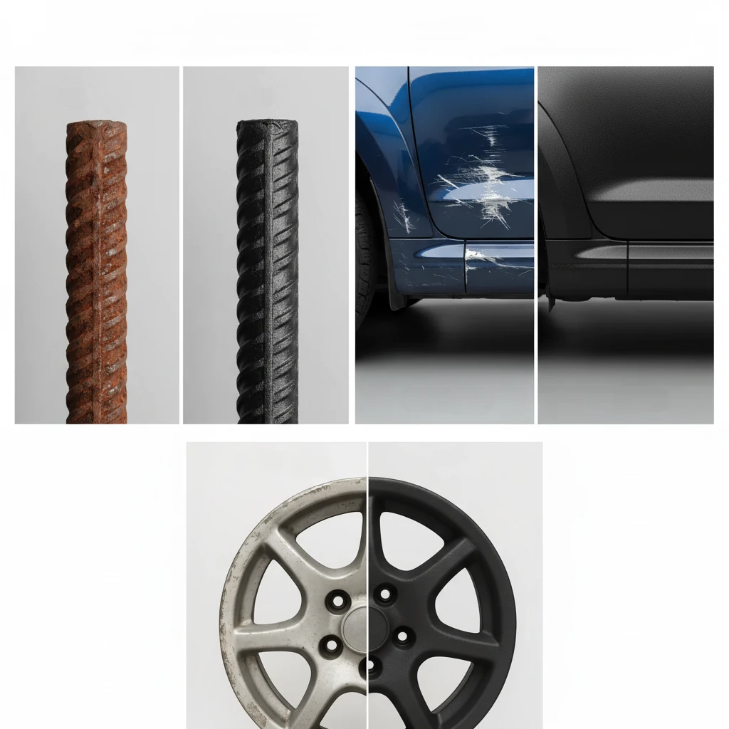 Ghid Complet: Pe Ce Suprafețe Aderă Vopseaua Raptor? (Metal, Plastic, Lemn & Beton) Picture