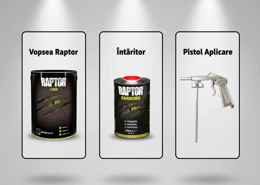 Pret Vopsea Raptor Kit Complet 2025 Kit Raptor Imagine 1