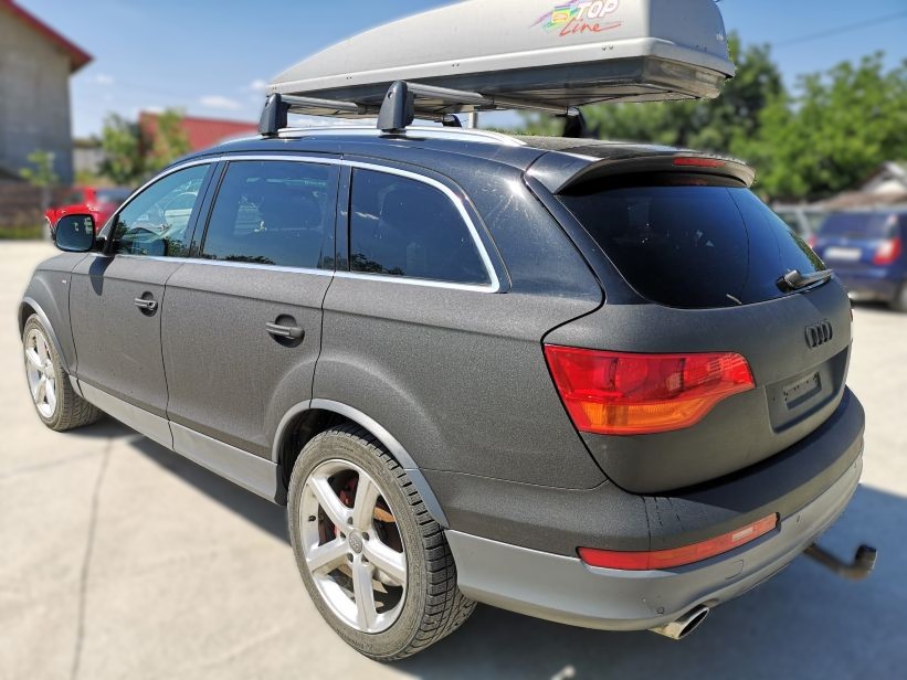 Proiect vopsire auto completă – Audi, cu vopsea Raptor negru - Poza 1