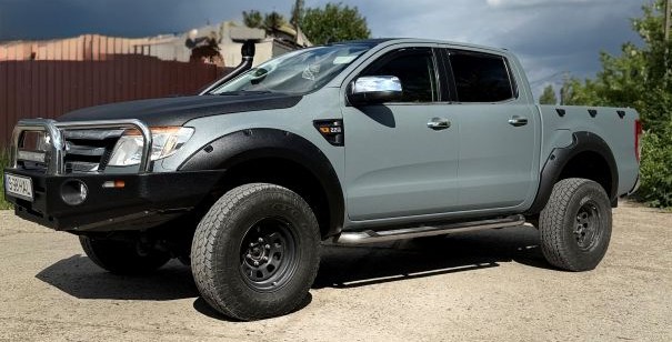 Custom Raptor Iasi - Proiect vopsire auto completă – Ford XLT, cu vopsea Raptor gri și negru