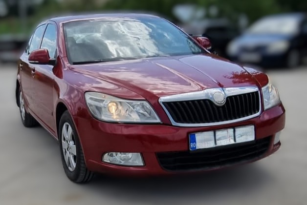 Custom Raptor Iasi - Proiect vopsire auto completă – Skoda Octavia, cu vopsea rosu